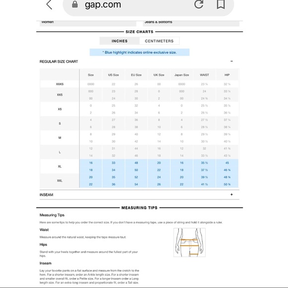 🆕 GAP, Tailored crop pants , blue, size 2R. - Picture 7 of 7